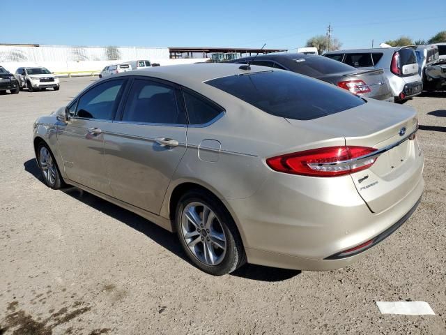 2018 Ford Fusion SE Hybrid