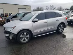 Salvage cars for sale at Woodburn, OR auction: 2014 Acura MDX