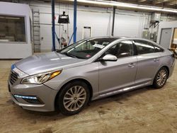 Salvage cars for sale from Copart Wheeling, IL: 2015 Hyundai Sonata Sport