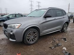 Salvage cars for sale at Elgin, IL auction: 2016 BMW X3 XDRIVE35I