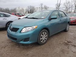 Salvage cars for sale from Copart Central Square, NY: 2009 Toyota Corolla Base