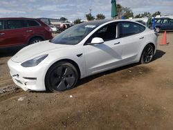 Salvage cars for sale from Copart San Diego, CA: 2023 Tesla Model 3