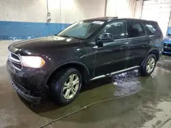 Salvage cars for sale from Copart Woodhaven, MI: 2012 Dodge Durango SXT
