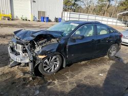 Honda salvage cars for sale: 2017 Honda Civic EX