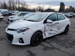 Toyota Corolla l salvage cars for sale: 2016 Toyota Corolla L