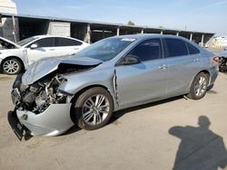 Salvage cars for sale at Fresno, CA auction: 2016 Toyota Camry LE