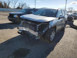 Salvage cars for sale at Cahokia Heights, IL auction: 2021 Toyota Rav4 LE