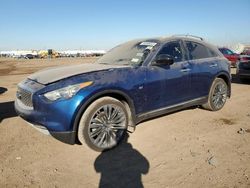 Salvage cars for sale at Phoenix, AZ auction: 2017 Infiniti QX70