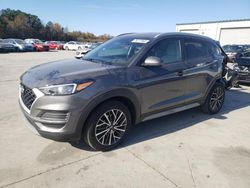 Salvage cars for sale at Gaston, SC auction: 2021 Hyundai Tucson Limited