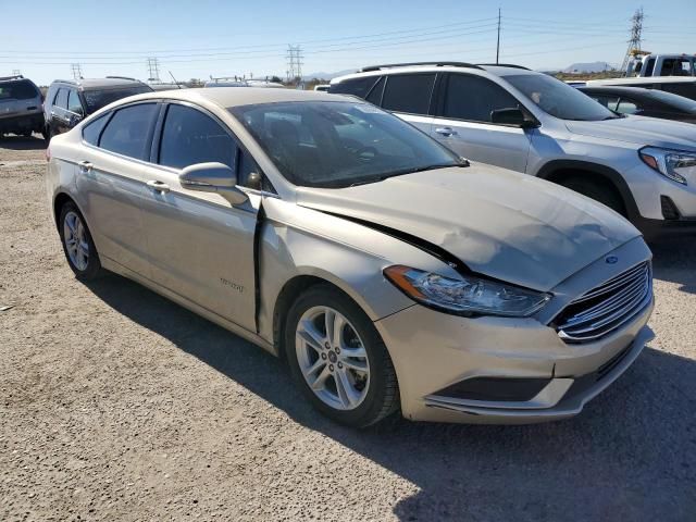 2018 Ford Fusion SE Hybrid