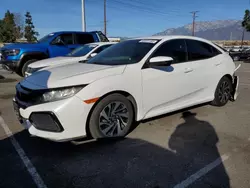 Salvage cars for sale at Rancho Cucamonga, CA auction: 2018 Honda Civic LX