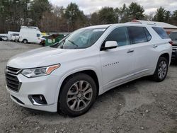 Chevrolet Traverse salvage cars for sale: 2020 Chevrolet Traverse Premier