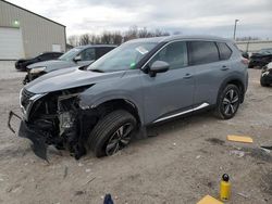 Nissan salvage cars for sale: 2021 Nissan Rogue SL