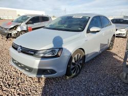 Salvage cars for sale at Phoenix, AZ auction: 2013 Volkswagen Jetta Hybrid