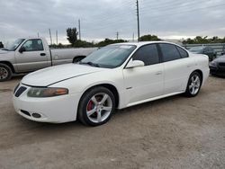 Salvage cars for sale at Miami, FL auction: 2005 Pontiac Bonneville GXP