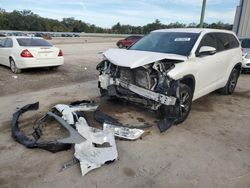 Salvage cars for sale at Apopka, FL auction: 2018 Toyota Highlander LE