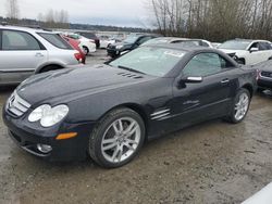 Salvage cars for sale from Copart Arlington, WA: 2008 Mercedes-Benz SL 550