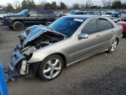 Salvage cars for sale at Madisonville, TN auction: 2005 Mercedes-Benz C 230K Sport Sedan