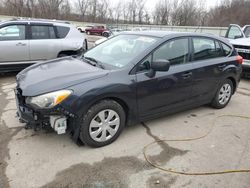 Salvage cars for sale from Copart Ellwood City, PA: 2012 Subaru Impreza