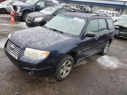 Salvage cars for sale from Copart Mcfarland, WI: 2006 Subaru Forester 2.5X