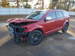 Salvage cars for sale from Copart Longview, TX: 2017 Dodge Journey SE