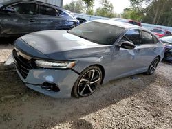 Honda salvage cars for sale: 2021 Honda Accord Sport