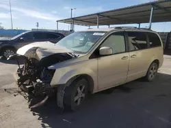 Salvage cars for sale from Copart Anthony, TX: 2010 Dodge Grand Caravan SXT