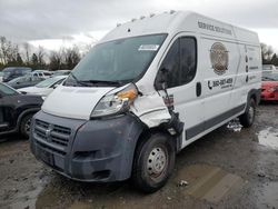 Salvage cars for sale at Portland, OR auction: 2017 Dodge RAM Promaster 2500 2500 High