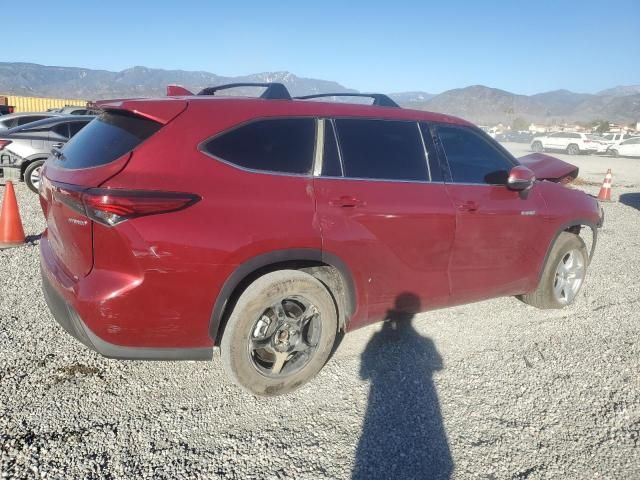 2020 Toyota Highlander Hybrid LE