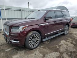 Salvage cars for sale from Copart Wichita, KS: 2018 Lincoln Navigator Reserve