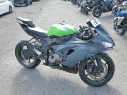 Salvage cars for sale from Copart Las Vegas, NV: 2021 Kawasaki ZX636 K