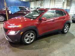 Salvage cars for sale at Woodhaven, MI auction: 2022 Hyundai Kona SEL