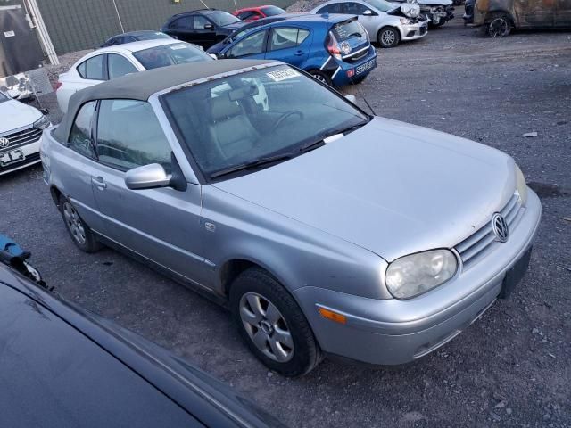 2002 Volkswagen Cabrio GLX