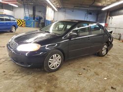 Salvage cars for sale from Copart Wheeling, IL: 2005 Toyota Corolla CE