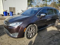 Chrysler salvage cars for sale: 2018 Chrysler Pacifica Limited