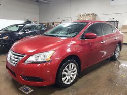 Salvage cars for sale from Copart Elgin, IL: 2013 Nissan Sentra S