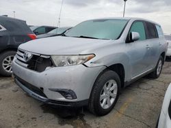 Toyota Highlander salvage cars for sale: 2011 Toyota Highlander Base