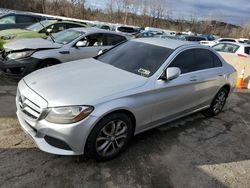 Salvage cars for sale from Copart Marlboro, NY: 2015 Mercedes-Benz C 300 4matic
