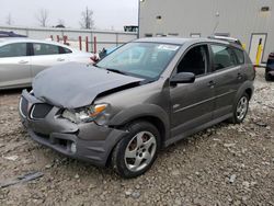 Pontiac salvage cars for sale: 2006 Pontiac Vibe