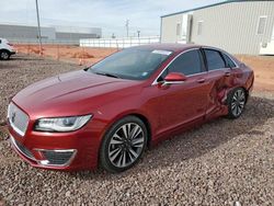 Lincoln salvage cars for sale: 2017 Lincoln MKZ Hybrid Reserve