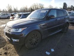 Land Rover salvage cars for sale: 2016 Land Rover Range Rover Sport HSE