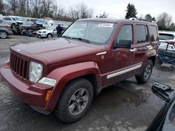Salvage cars for sale from Copart Portland, OR: 2008 Jeep Liberty Sport