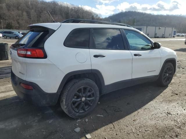 2016 Jeep Cherokee Sport