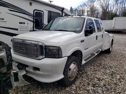 Ford F550 salvage cars for sale: 2000 Ford F550 Super Duty