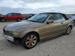 Salvage cars for sale at West Palm Beach, FL auction: 2005 BMW 325 CI