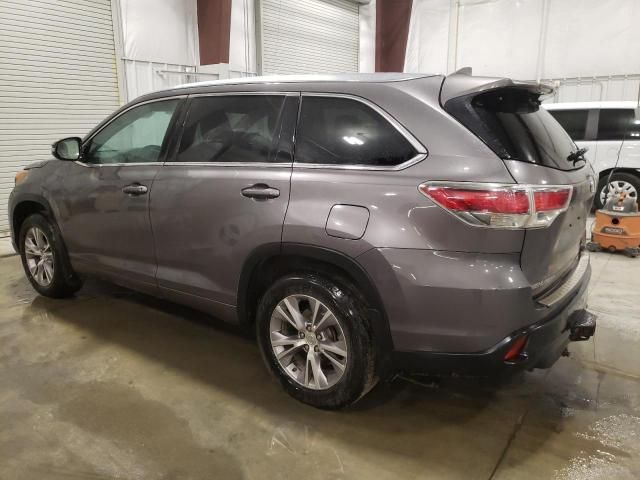 2015 Toyota Highlander XLE