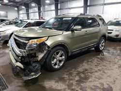 Salvage cars for sale from Copart Ham Lake, MN: 2013 Ford Explorer Limited