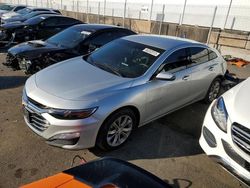 Salvage cars for sale at New Britain, CT auction: 2020 Chevrolet Malibu LT
