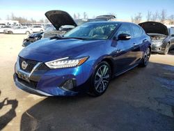 Salvage cars for sale at Bridgeton, MO auction: 2020 Nissan Maxima SL