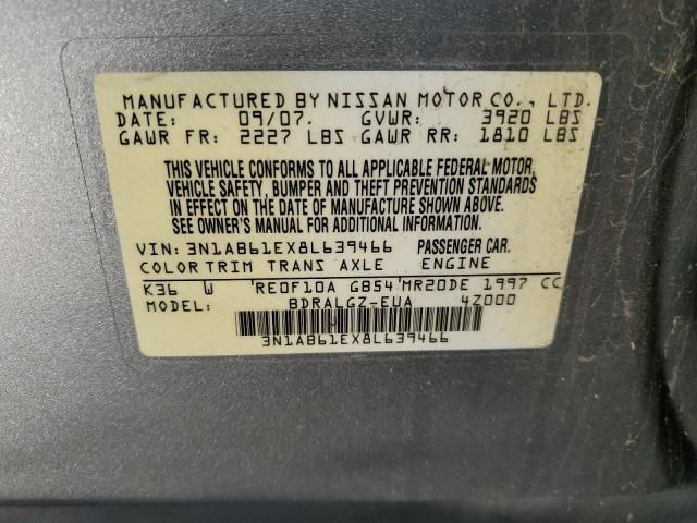 2008 Nissan Sentra 2.0